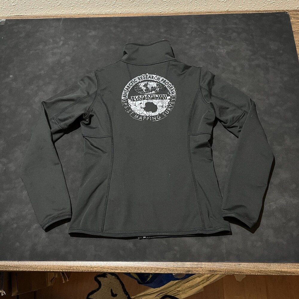 Napapijri Yachting Jacket Antarctic Research Womens Small Fleece Water Resistant